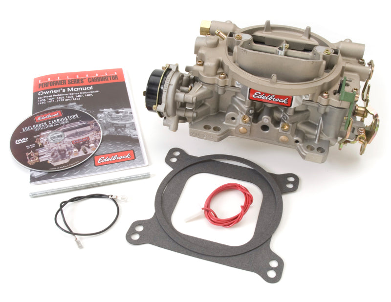 Edelbrock Carburetor Marine 4-Barrel 600 CFM Electric Choke - 0