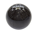 NRG Ball Style Shift Knob For Honda - Heavy Weight 480G / 1.1Lbs. - Black Carbon Fiber-2