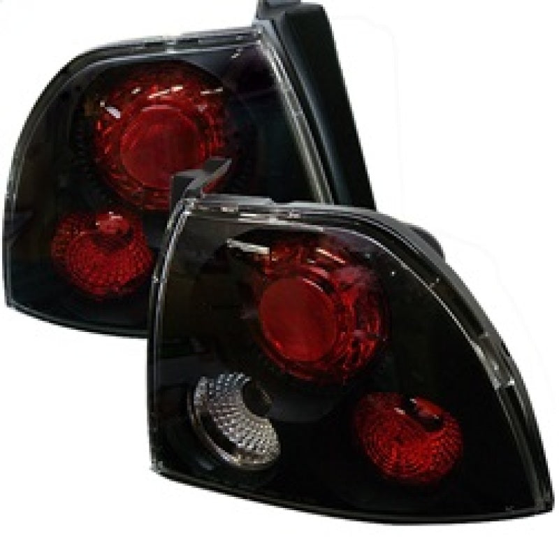 Spyder Honda Accord 94-95 Euro Style Tail Lights Black ALT-YD-HA94-BK - 0