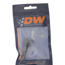 DeatschWerks 6AN Female Flare Swivel to 3/8in Male EFI Quick Disconnect - Anodized Matte Black-2