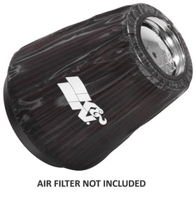 K&N Black Drycharger Round Tapered Custom Air Filter Wrap - 0