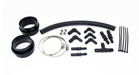 Torque Solution Turbo Inlet Hose Black (Non-Recirc): 02-07 Subaru WRX / 04-20 STI / 05-09 Legacy GT - 0