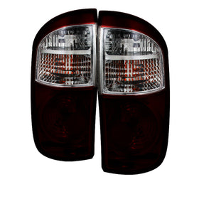 xTune Toyota Tundra Double Cab 04-06 OEM Style Tail Lights Red Smoked ALT-JH-TTU04-OE-RSM