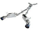 HKS 03-07 G35 Dual Hi-Power Ti Tip Catback Exhaust (SUS304 NO COATING)-2