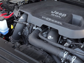 aFe BladeRunner Black 3in Intercooler Hot & Cold Side Pipe Kit 20-21 Jeep Wrangler V6-3.0L (td) - 0