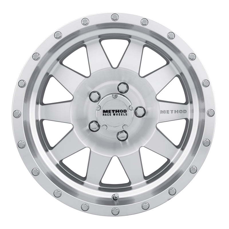 Method MR301 The Standard 17x9 -12mm Offset 5x5.5 108mm CB Machined/Clear Coat Wheel - 0