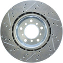 StopTech Select Sport 01-06 BMW M3 Slotted & Drilled Front Left Rotor-1