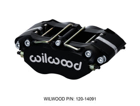 Wilwood Caliper-GN6R-L/H-Black Ano (.80 Thk Pad) 1.75/1.38/1.38in Pistons 1.38in Disc - 0