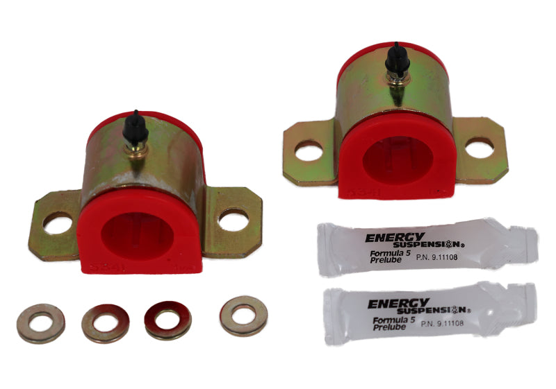 Energy Suspension 01-05 Lexus IS300 Front Sway Bar Bushing Set - Red - 0