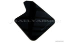 Rally Armor Universal Fit (No Hardware) Black UR Mud Flap w/ Blue Logo-2