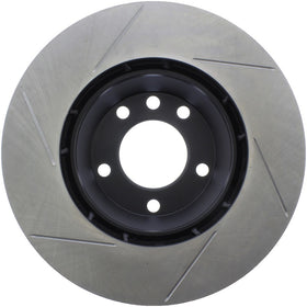 StopTech Power Slot 07-10 Audi Q7 / 03-10 Porsche Cayenne Left Front Slotted Rotor - 0