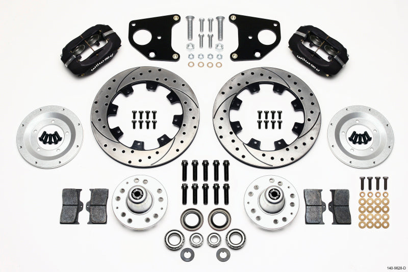 Wilwood Forged Dynalite Front Kit 12.19in Drilled 62-72 CDP B & E Body-Drum - 0