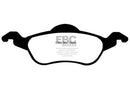 EBC 00-04 Ford Focus 2.0 Greenstuff Front Brake Pads-1