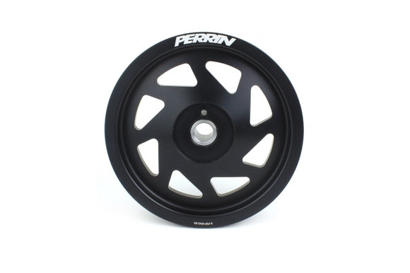 PERRIN 19-21 Subaru WRX / 16-18 Forester / 15-19 Legacy Lightweight Crank Pulley - Black