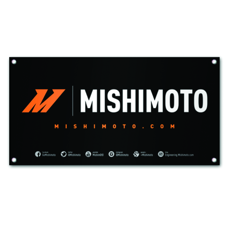 Mishimoto Promotional Medium Vinyl Banner 33.75x65 inches - 0