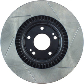 StopTech Power Slot 10 Hyundai Genesis Coupe Non-Track Front Right Slotted Rotor - 0