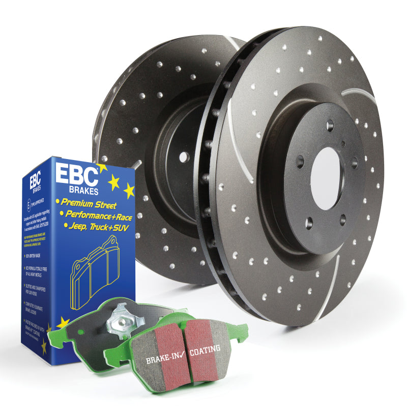 EBC S3 Kits Greenstuff Pads and GD Rotors - 0