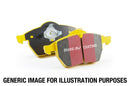 EBC 13+ Jaguar F-Type (Cast Iron Rotors Only) 3.0 Supercharged (340) Yellowstuff Front Brake Pads-8