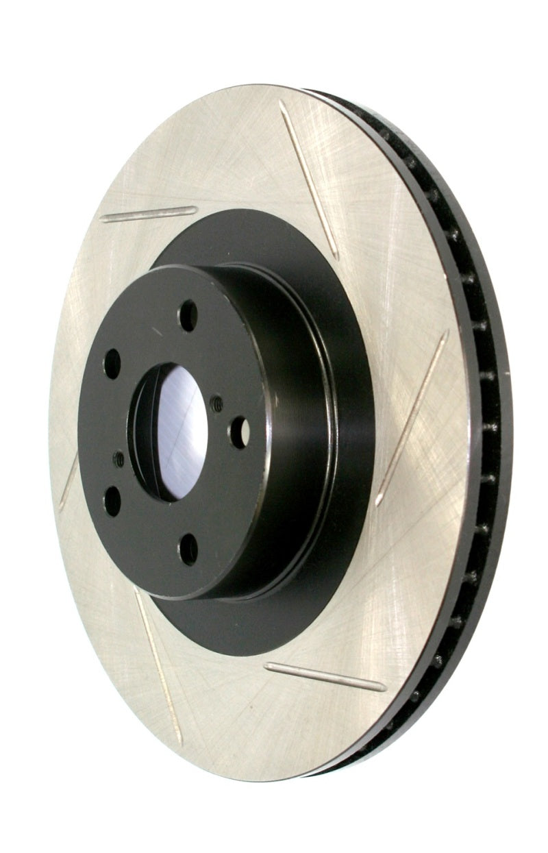 StopTech Sport Slot 08-12 Toyota Sequoia / 07-12 Tundra Slotted Left Front CRYO Rotor - 0