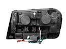 ANZO 2002-2009 Chevrolet Trailblazer Projector Headlights w/ Halo Black-10