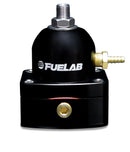 Fuelab 525 EFI Adjustable FPR In-Line 25-90 PSI (1) -6AN In (1) -6AN Return - Black-1