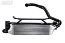 Turbo XS FMIC for 15-16 Subaru WRX - Wrinkle Black Pipes-1