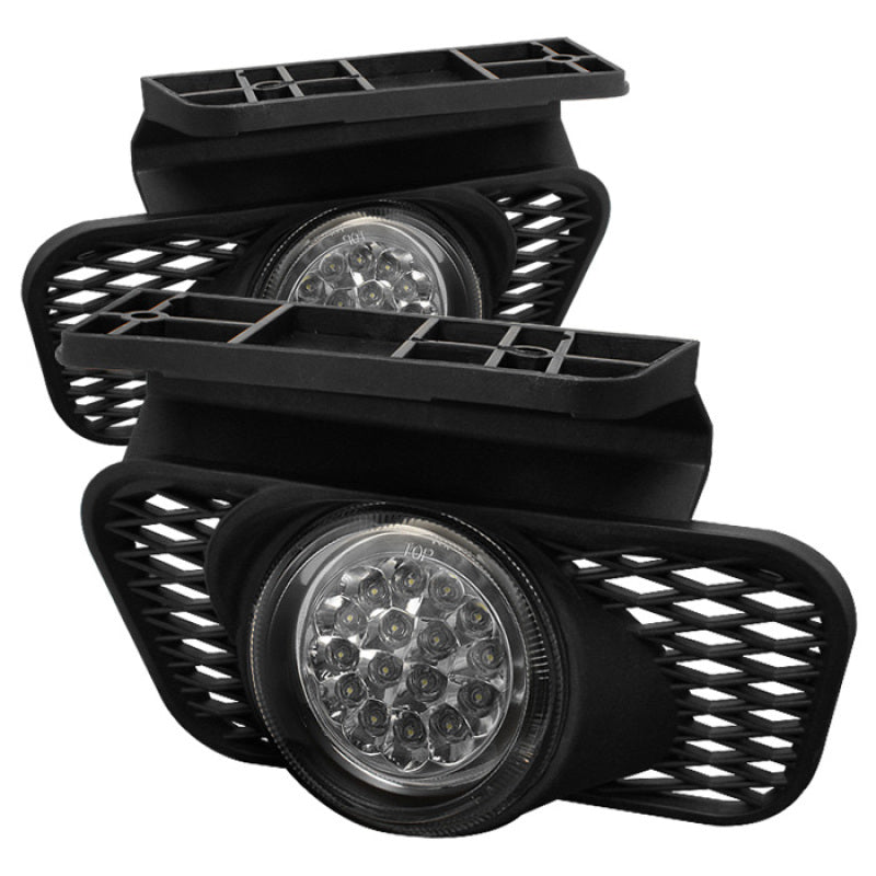 Spyder Chevy Silverado 03-06 LED Fog Lights w/swch FL-LED-CSIL03-C - 0