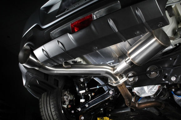 PERRIN 22-26 Subaru BRZ / Toyota GR86 Axle Back Exhaust SS (Single Side Exit w/Helmholtz Chamber)