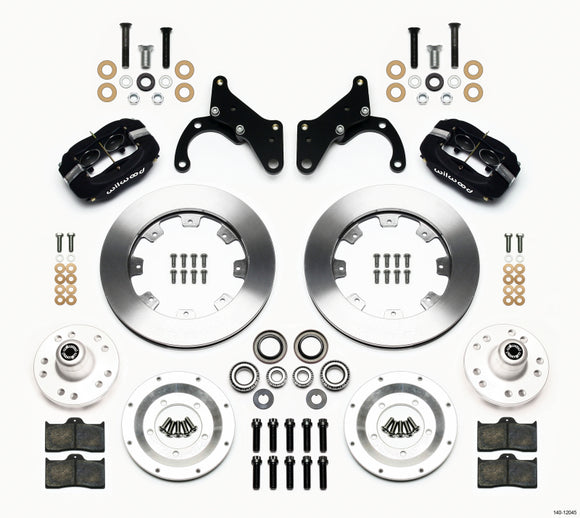 Wilwood Forged Dynalite Front Kit 12.19in 69-70 Impala Drum/Disc 69-82 Vette