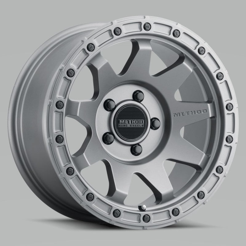 Method MR317 17x8.5 0mm Offset 5x5 71.5mm CB Matte Black Wheel - 0