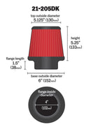 AEM 4 in Short Neck 5 in Element Filter-8