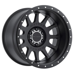 Method MR605 NV 20x9 -12mm Offset 6x5.5 106.25mm CB Matte Black Wheel