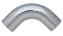Vibrant 4in O.D. Universal Aluminum Tubing (90 degree bend) - Polished-1