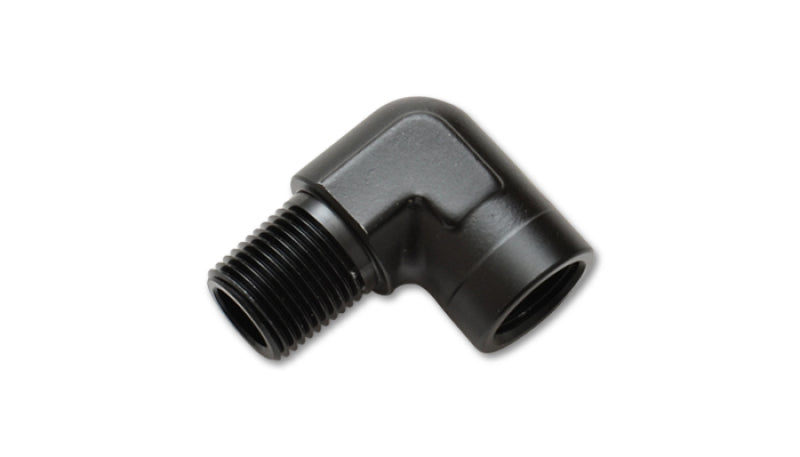 Vibrant 1/2in NPT Female to Male 90 Degree Pipe Adapter Fitting - 0