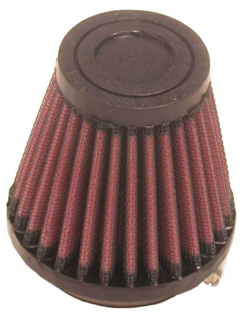 K&N Filter Universal Rubber Filter 2 inch Flange 3 1/8 inch Base, 2 inch Top, 3 inch Height - 0
