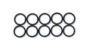 Vibrant -3AN Rubber O-Rings - Pack of 10-1