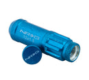 NRG 700 Series M12 X 1.5 Steel Lug Nut w/Dust Cap Cover Set 21 Pc w/Locks & Lock Socket - Blue-4