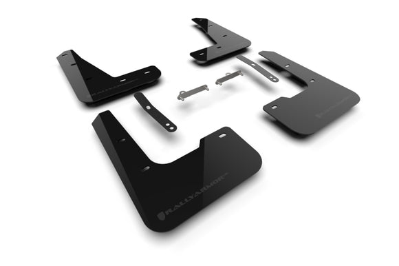 Rally Armor 24-26 Hyundai Elantra N/N Line Black Mud Flap w/Grey Logo