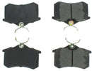 StopTech 02-08 Audi A4 Quattro / 2/99-02 Audi S4 / 93-10 VW Golf GL/GLS Performance Rear Brake Pads-6