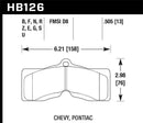 Hawk HP+ Street Brake Pads-4