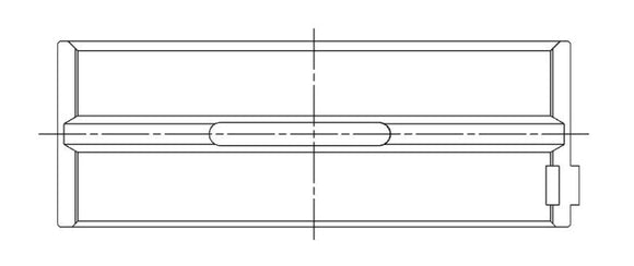 ACL Ford 221/255/260/289/302 Windsor/Windsor 5.0L STD Size w/ Extra Oil Clearance Main Bearing Set