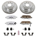 Power Stop 08-12 Infiniti EX35 Rear Z26 Street Warrior Brake Kit-1