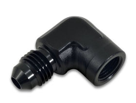 Vibrant -4AN to 1/8in NPT 90 Degree Adapter Fitting - 0