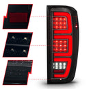 ANZO 19-23 GMC Sierra 1500/2500HD/3500HD Smoke Black Replacement Full LED Bar Tail Light-5