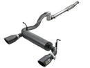 aFe Rebel Series 409 Stainless Steel Cat-Back Exhaust 18-21 Jeep Wrangler JL 2.0L (t) - Black Tip-1