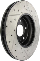 StopTech Power Slot 09-10 Audi A4/A4 Quattro / 08-10 A5 / 10 S4 Front Right Drilled & Slotted Rotor-1