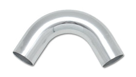 Vibrant 4in O.D. Universal Aluminum Tubing (120 degree Bend) - Polished - 0