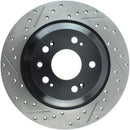 StopTech Slotted & Drilled Sport Brake Rotor-1