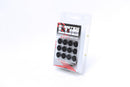Wheel Mate Monster Lug Nut Caps - Purple 14x1.50-3