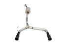 Corsa 21-25 Ford Bronco 2.3L 2-Door 2.75in Cat-Back Dual Rear Exhaust w/ 4in Straight-Cut Black Tips-1